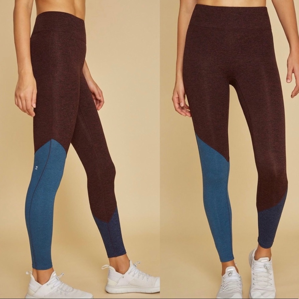 We Over Me Synergy Legging Dark Rusted Red